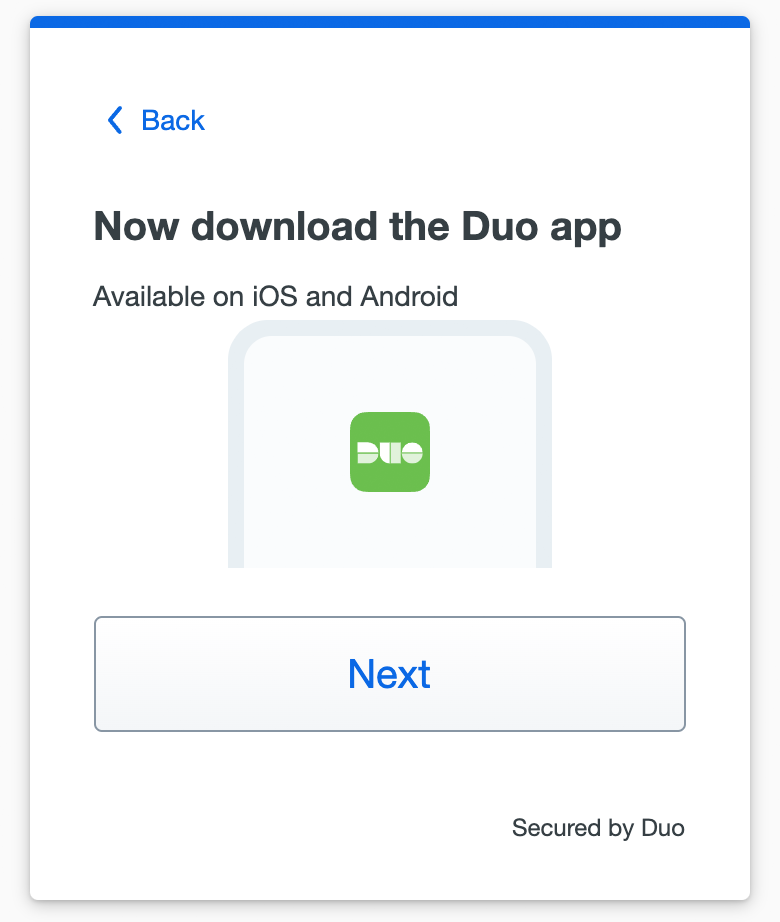 Install Duo Mobile